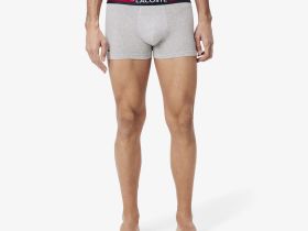 Мужское хлопковое нижнее бельё Lacoste (3 ед.)