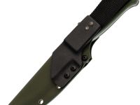 Туристический нож Град Горький Универсал, сталь AUS-10Co, рукоять оливковая микарта