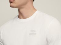 Футболка из хлопка с принтом