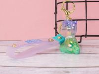 Брелок "Unicorn shine", purple-green