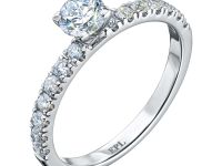 Кольцо из белого золота э4012кц01144400_white