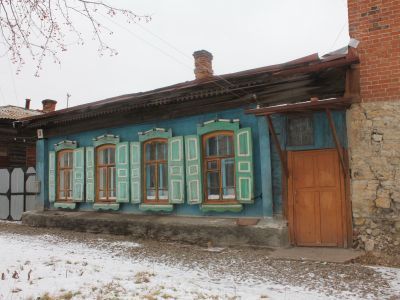 Дом, в котором в 1895-1903, 1906-1907 гг. жил организатор социал-демократической группы в Троицке Л.А. Кулик