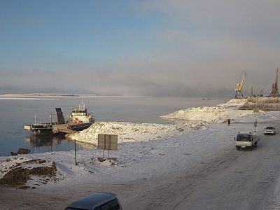 Из-за тумана на переправе Якутск — Нижний Бестях задержались паромы