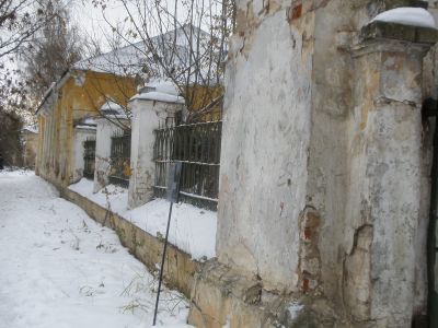 Ограда с воротами