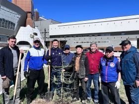 В Якутии отметили Всемирный день борьбы посадкой деревьев в честь олимпийцев