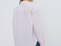 Рубашка из хлопка, Розовый