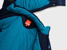 Пальто текстильное с полиуретановым покрытием для мальчиков