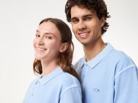 Хлопковое поло Lacoste унисекс