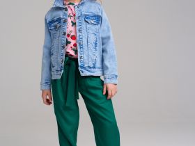 Панама текстильная для девочек