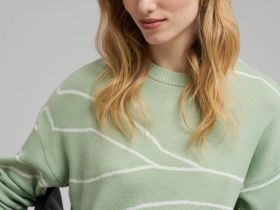 Легкий удлиненный джемпер с хлопком