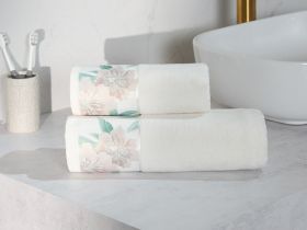 Полотенце махровое Розовый квадрат/Casella rosa