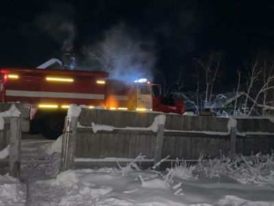 В якутском селе Сунтар при пожаре погибли шесть человек, в том числе четыре ребенка