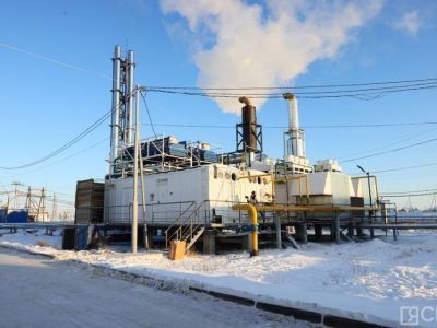 В круглогодичном тепличном комплексе «Саюри» запустили газопоршневую электростанцию