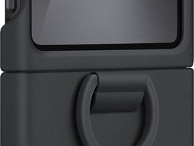 Клип-кейс Samsung Silicone Case Z Flip7 FE/Z Flip6 Чёрный