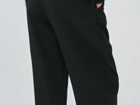 Брюки О-силуэта, Черный