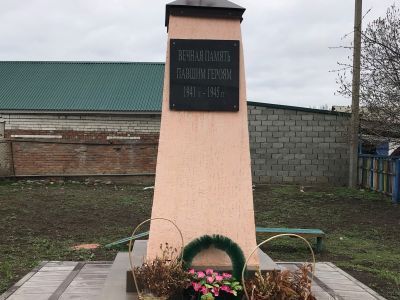 Обелиск воинам-односельчанам погибшим в ВОВ