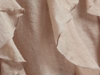 Блузка из лиоцелла с рюшами, Бежевый