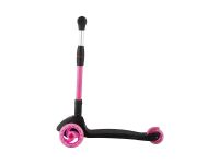 Самокат  Maxiscoo Baby Delux (с лыжами), цвет Желтый-Зеленый