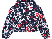 Куртка текстильная с полиуретановым покрытием для девочек (ветровка)