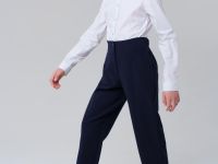 Брюки текстильные для девочек