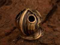 Бусина для темляка Шлем Dark Souls, латунь