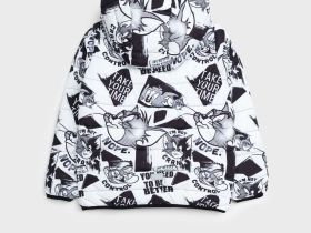 Куртка текстильная с полиуретановым покрытием для девочек