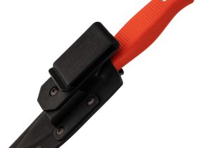 Нож Hot Knife Hoot, сталь D2, рукоять G10, оранжевый