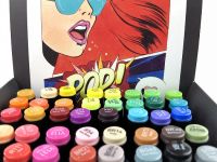 Набор маркеров Sketchmarker Brush 48 Pop Artl style- Поп Арт (48 маркеров в пластиковом кейсе)