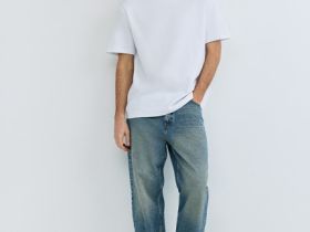 Футболка из плотного хлопка, Белый