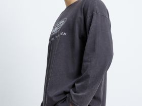 Лонгслив из хлопка с принтом из коллаборации с maneken