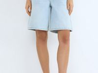 Джинсовые шорты, Голубой