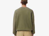 Мужская флисовая толстовка Lacoste свободного кроя