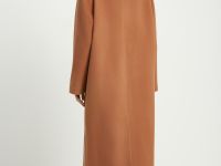 Пальто из шерсти и шелка