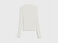 Вязаный джемпер для девочек, Белый