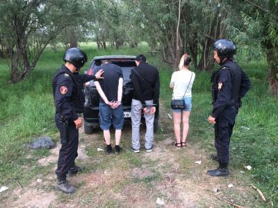 В лесном массиве Якутска задержана подозрительная троица