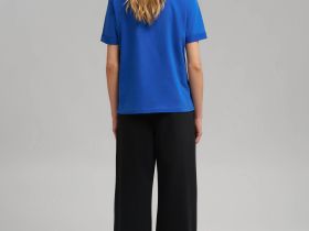 Футболка свободного кроя из джерси