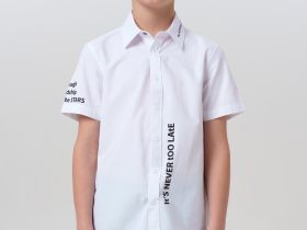 Рубашка текстильная для мальчиков (regular fit)