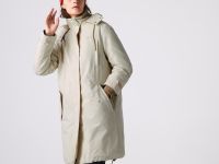 Женская парка Lacoste с утеплённой подкладкой