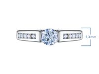 Кольцо из белого золота э4712кц10101500_white