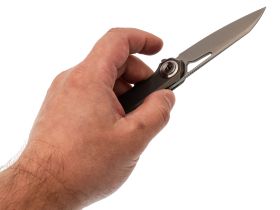 Складной нож Dr.Tech D4281BR, сталь M390, рукоять TC4, бронзовый