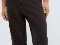 Свободные джинсы Боу, Серый