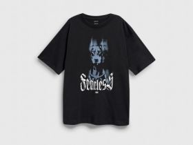 Футболка из хлопка для мальчиков, Черный