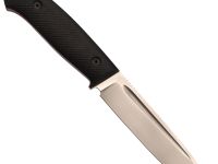 Охотничий нож Тигр, сталь VG-10, рукоять черный G10