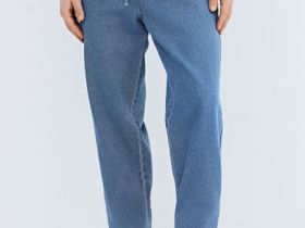 Джинсы джоггеры, Синий