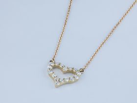 Колье из желтого золота э0312кл01210010