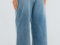 Широкие джинсы, Голубой