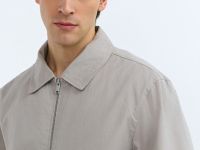 Куртка с отложным воротником, Бежевый