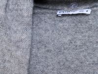 Джемпер с шарфом, Серый