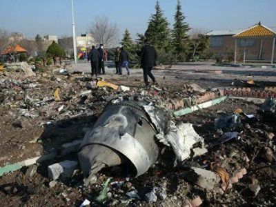 В Иране рухнул украинский пассажирский лайнер