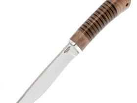 Походный нож Южный-2, сталь 65Х13, рукоять кожа